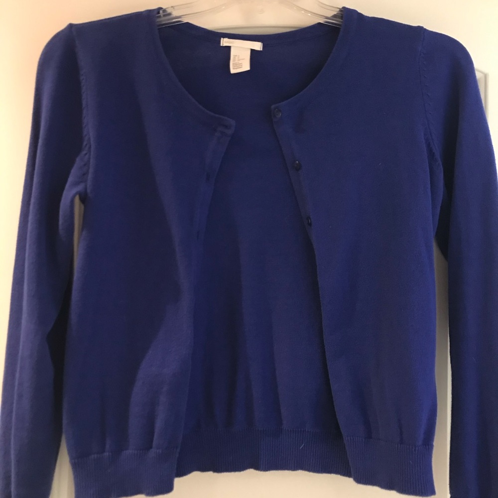 H&M royal blue sweater